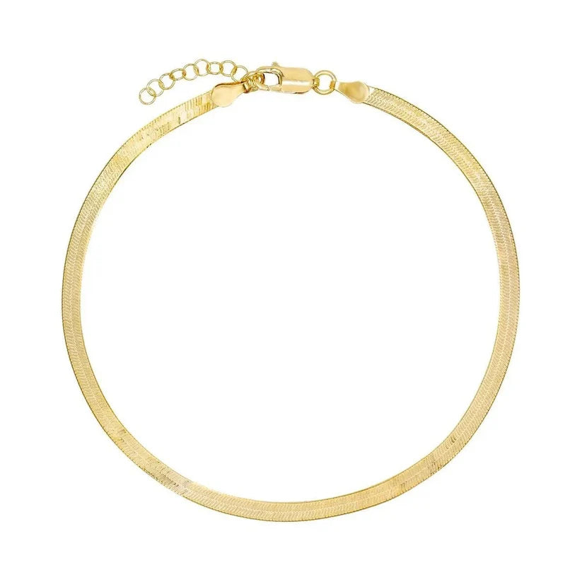 Stainless steel snake bracelet